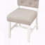 Ensemble de 4 chaises de salle à manger de style rétro rembourrées