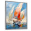 Fresin voilier abstrait, vents I - Bateau à voile, reproduction d'art sur toile encadrée-951806217-995455584
