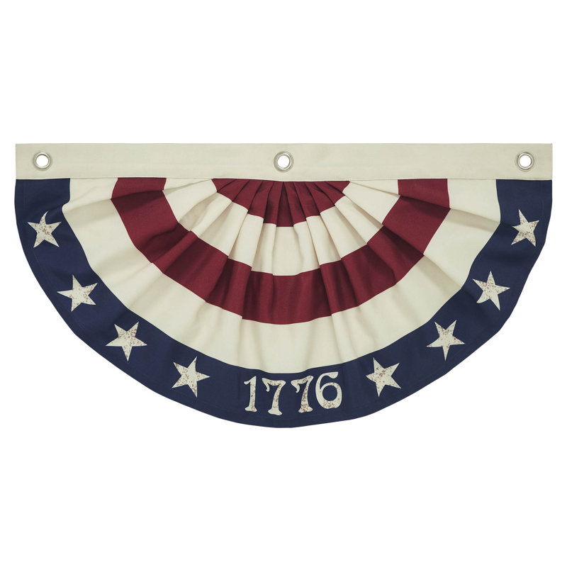 Drapeau de mon pays 1776 My Country, H 12 po x l 24 po x P 0,1 po