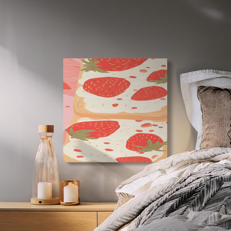 1 Piece Wrapped Canvas Wall Art Set, 6x6