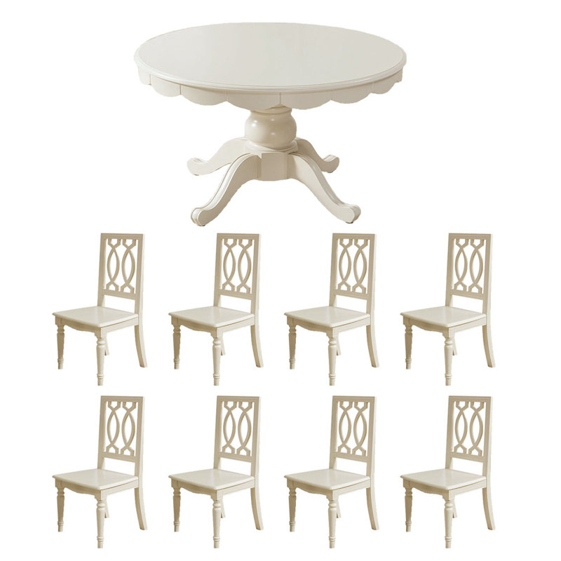 Table de salle à manger, H 30,7 po x L 51,1 po x l 51,1 po