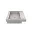 Lavabo de salle de bain en béton fabriqué à la main 36 po Native Stone Trough-37742374-41081885