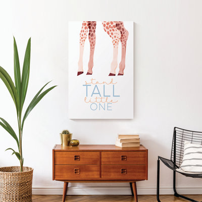 «Stand Tall», art sur toile