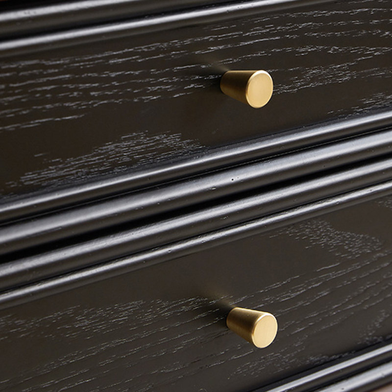 Table basse ovale de style rétro français, Noir, noir, noir, noir