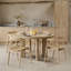 Oval Solid Wood Dining Table