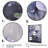 Purple Grey Violets Dream I - Floral Wall Art-1992459548-1992459551