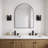 Zephyr Bathroom Vanity Single Light Sconce