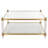 Brahm Glass Top Single Coffee Table-69021863