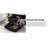 Corduroy Storage Ottoman Bench, 35.25 Inch Wide Footstool for Living Room in Black-1717647911