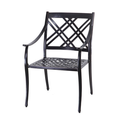 Edge Patio Dining Armchair with Cushion