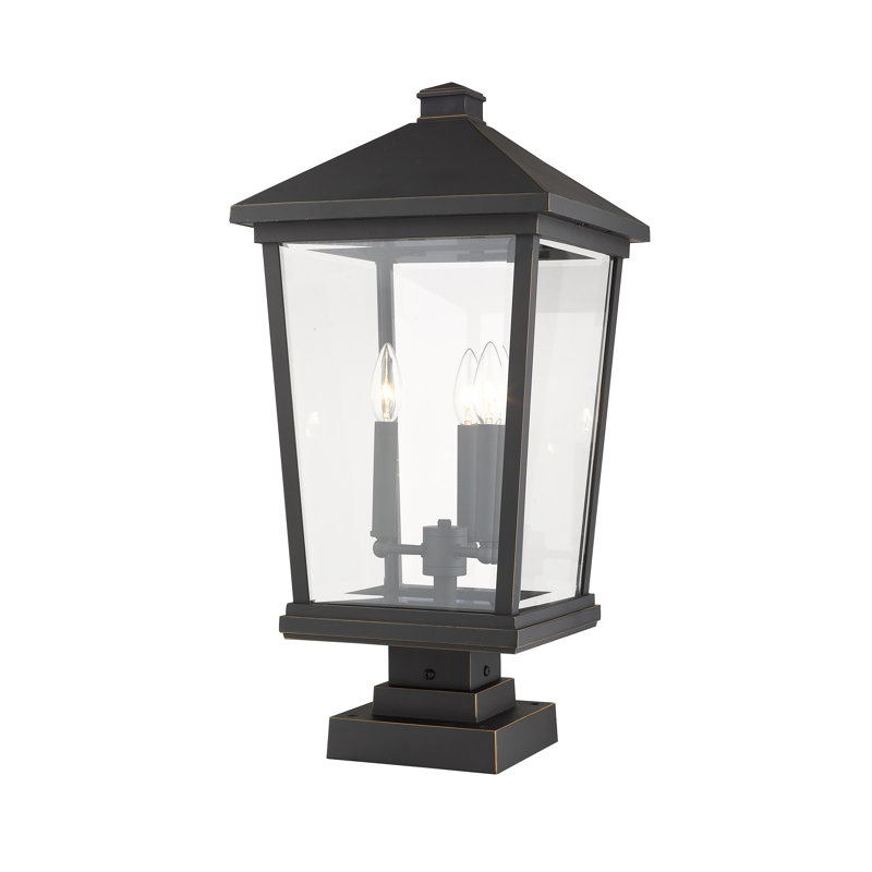 Luminaire suspendu à 3 lumières Bourke, Bronze huilé