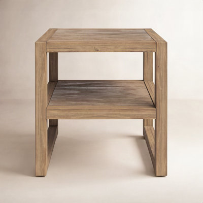 Modica Solid Wood End Table