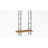 Bookshelf Bookcase Storage Rack Standing Shelf 5-Tier Industrial Bookcase Honesdale