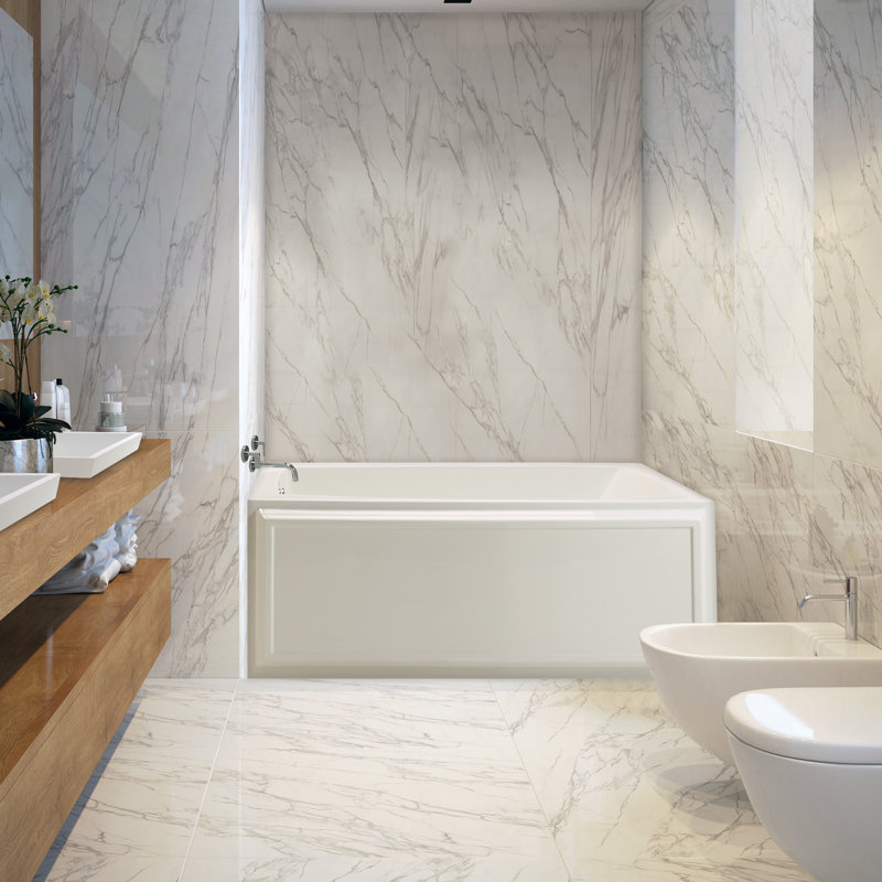 Baignoire tourbillon 59,75 po MTI Solutions, Blanc, Oui