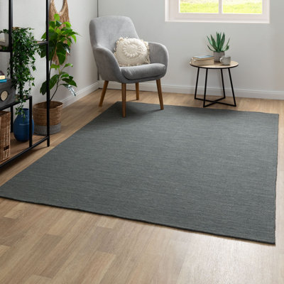 Poga Wool Hand Woven Dhurrie
