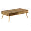 Table basse, décor, cocktail, rectangulaire, rangement, salon, L 44 po