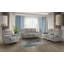 Fauteuil inclinable oscillant, brun-gris-465286377