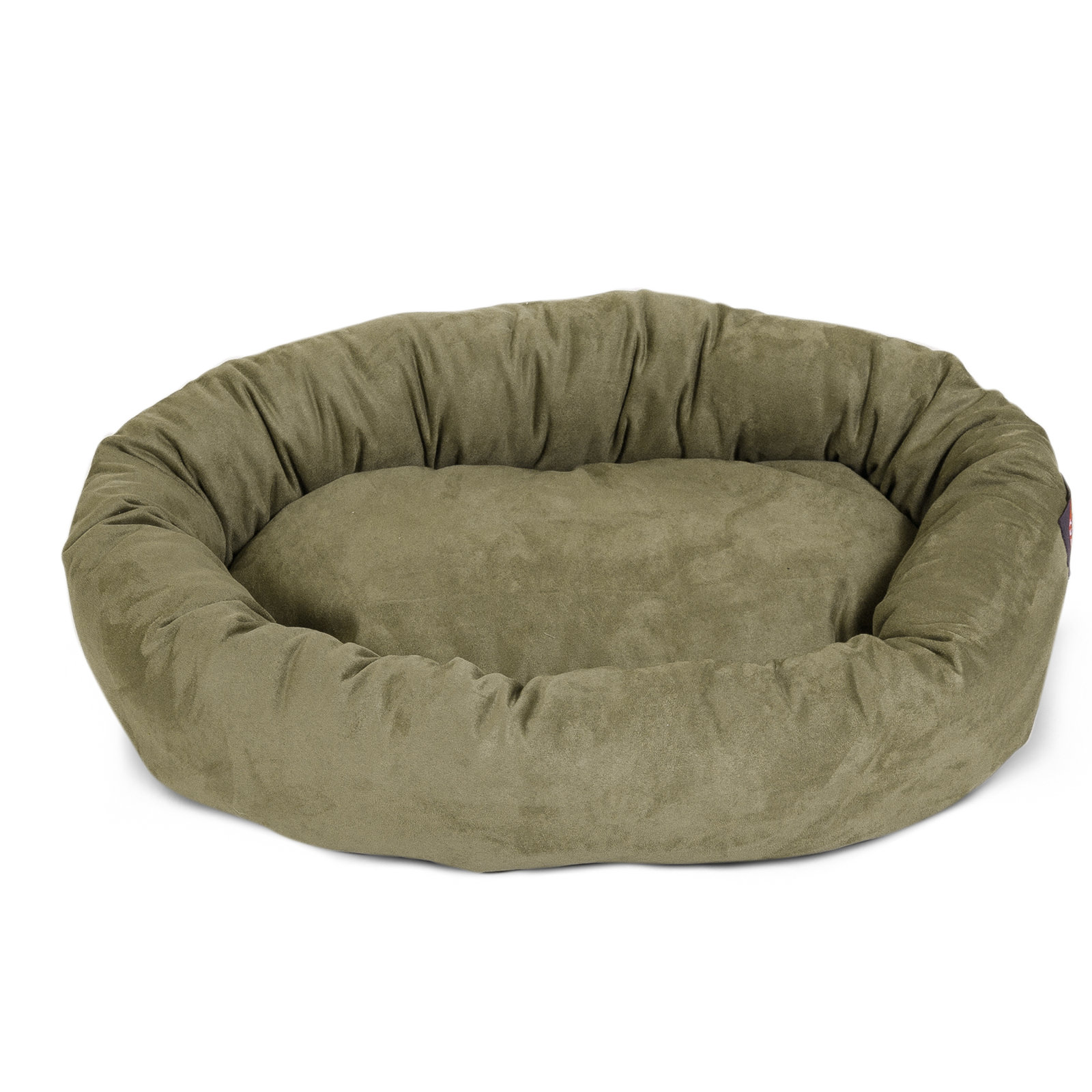 Bolster Pet Bed, Sage, Small (19" W x 24" D x 7" H)