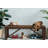 Carrollton Genuine Leather Upholstered Bench