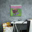  «Pasture Sheep» par Carol Young, art mural sur toile, 18 po x 18 po