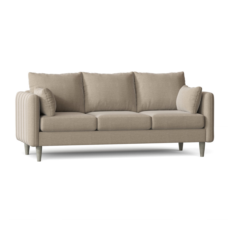 Kaveen Upholstered 83'' Sofa, Grey, Hill Beach