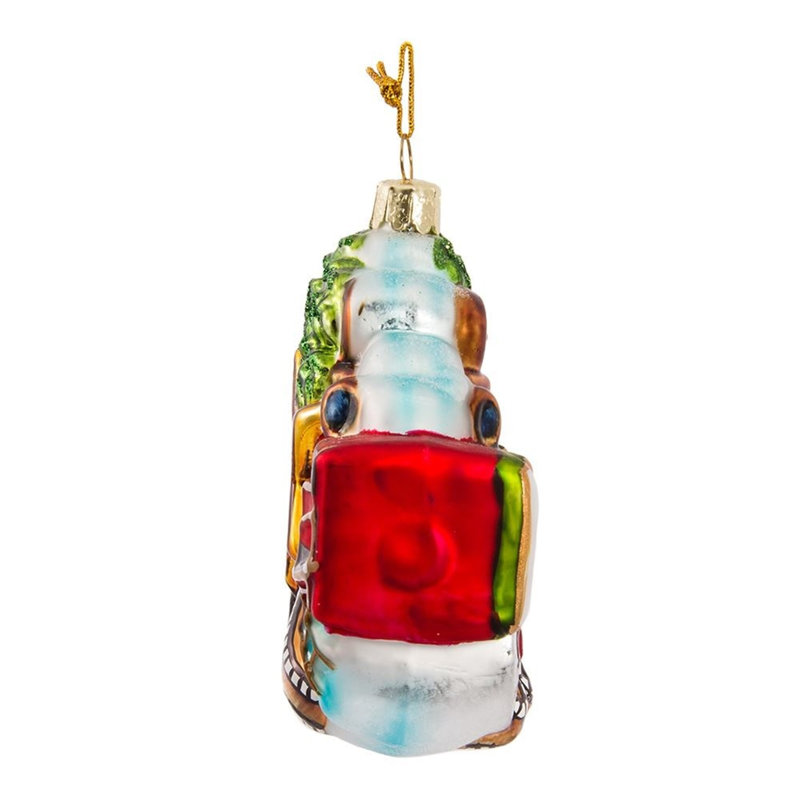 3.5'' Glass Hanging Figurine Ornament