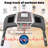 3.5HP Folding Treadmill, 0.5-8.5MPH Running Machine with 3-Level Incline, Hydraulic Rod, Shock Pad & Heart Rate Sensor, Max 330LBS for Home Use