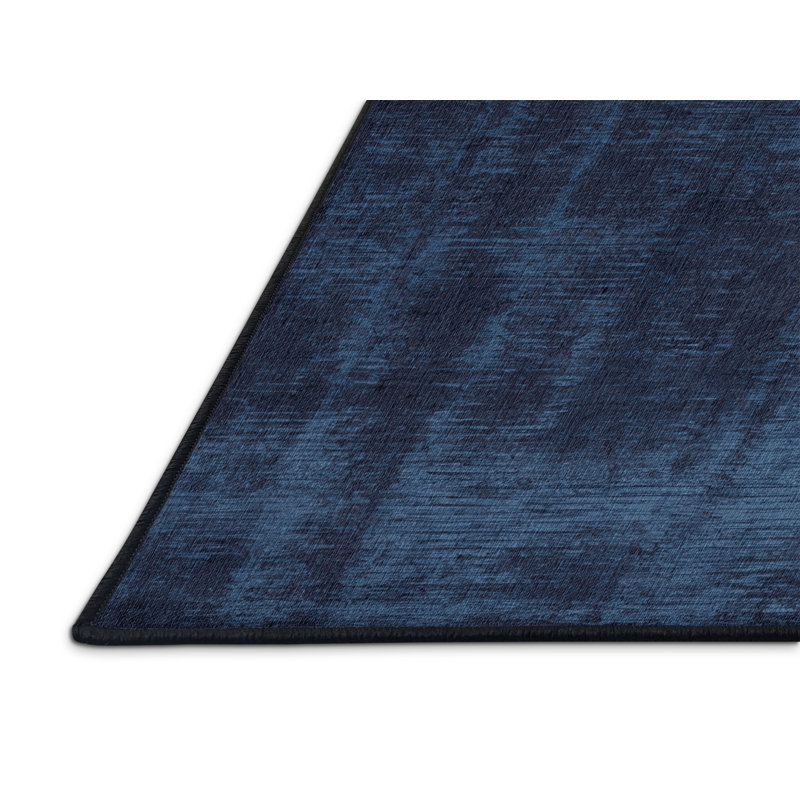 Machine Washable Abstract Gray Area Rug