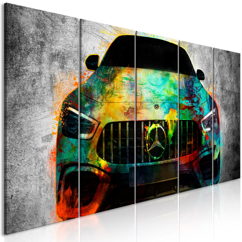 No Frame Print on Canvas, 90cm H x 225cm W