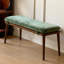 Banc rembourré vert noisette-275847423
