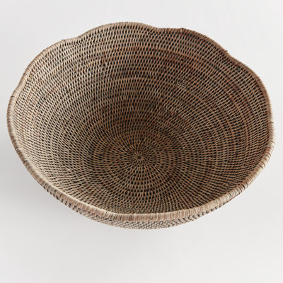 Montecito Handmade Rattan Decorative Bowl