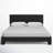 Avel Simple Rectangular Upholstered Platform bed-2041417458-2039801691