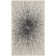 Abstract Black/Ivory Area Rug