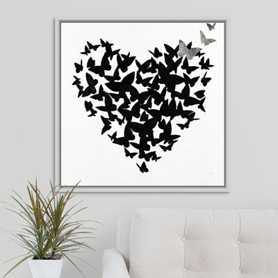 «Hearts in Flight III», impression sur toile