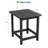Outdoor Adirondack Square Side Table - Weather-Resistant Patio End Table for Pool, Garden, Balcony or Porch-467357456