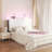 Upholstered Headboard with USB & Type C Port, 60,000 DIY Color of LED Light Height Adjustable, Sturdy, Easy Assembly-1520124716-1520124713