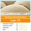 Coussin de siège haut dossier - Coussin de chaise Adirondack imperméable pour l'extérieur pour mobilier de patio avec attache, couleur vibrante, rembourrage élastique de qualité supérieure, utilisation multi-scénario, beige-1790471936
