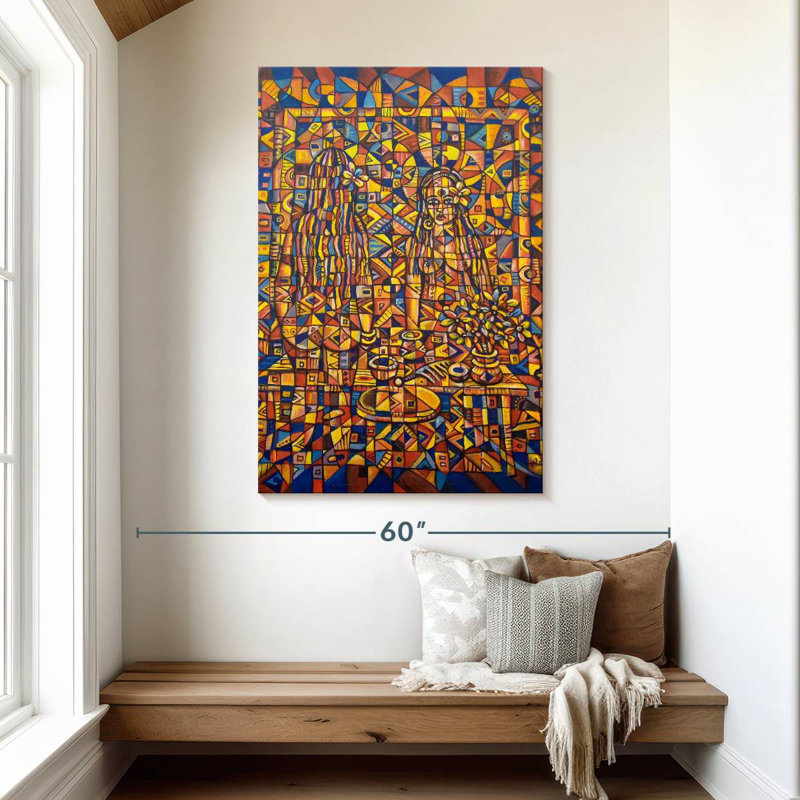 Avery Mirror Mirror Abstract, 48" H x 32" W