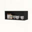 Wenge Wall Mount Storage Cabinet
