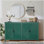 Armoire décorative 59 "avec 4 portes, armoire de garde-manger moderne Mid-Century, armoire en bois, armoire média, console