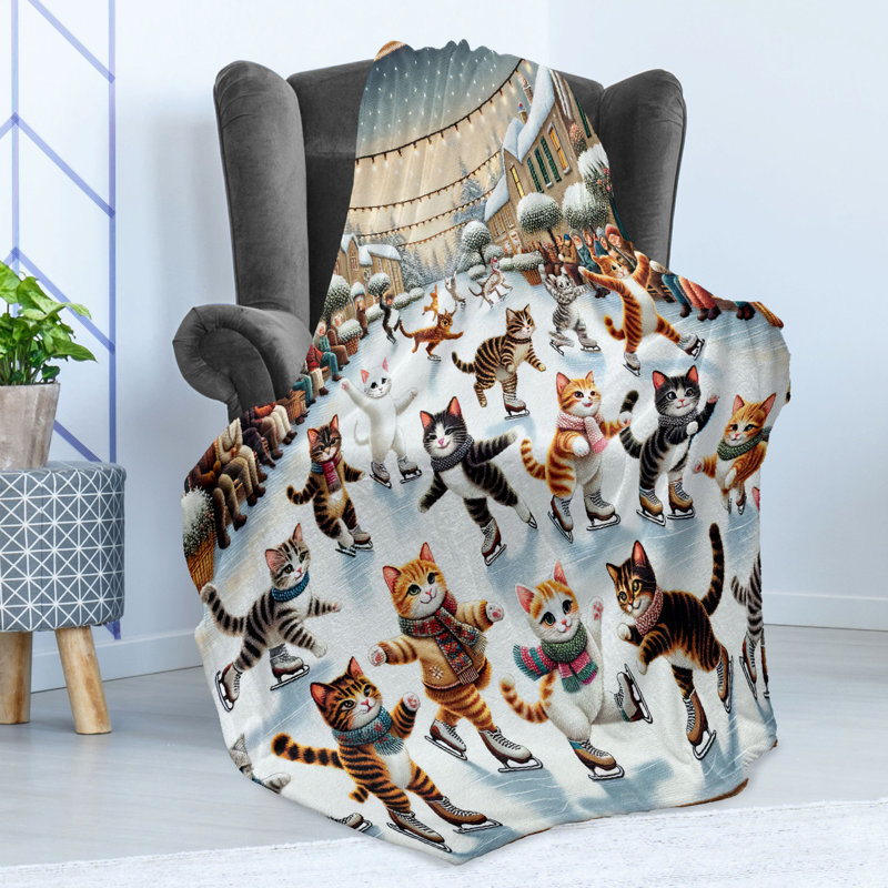 Throw Blanket, 50" W x 60 " L
