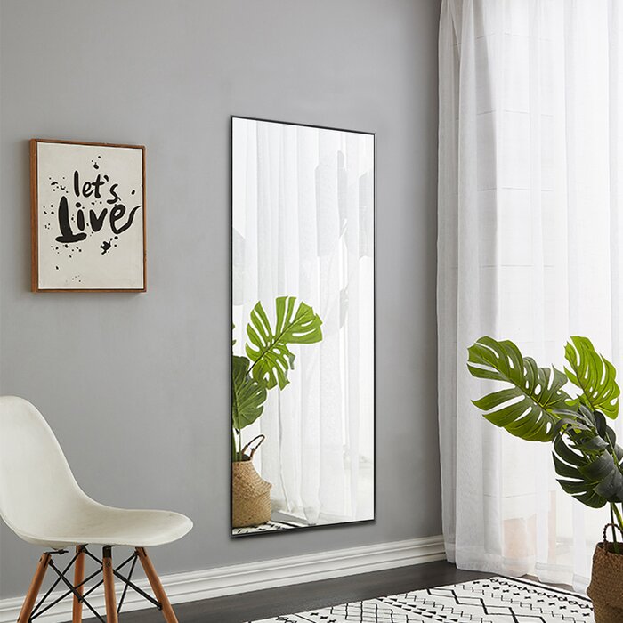 Latitude Run® Metal Flat Mirror & Reviews | Wayfair