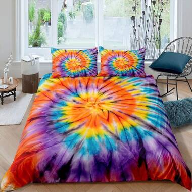 Reactive Print bedding sets luxury include Duvet Cover Bed sheet