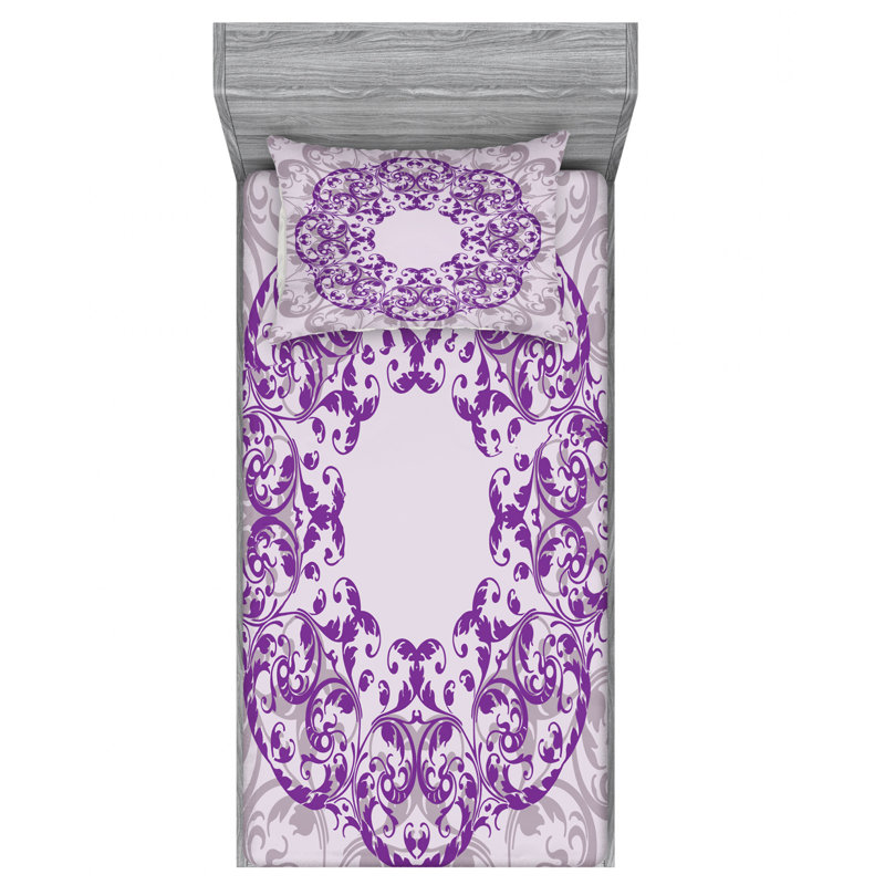 Microfiber Sheet Set, Full Sheet Set with Fitted Sheet