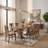 Josiane Solid Wood Rectangular Dining Table-516180357-515739318