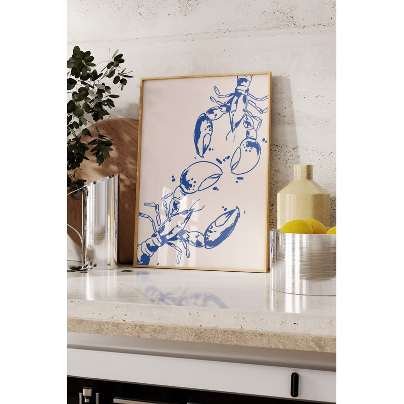 Peinture décorative encadrée