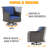 Kozloski 6 Piece Patio Set Rattan Outdoor Furniture Set with Cushions