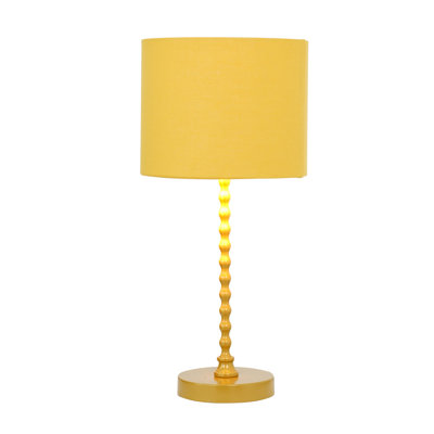 Modern Classic Desk Lamp Villa Living Room Bedroom Study Decorative Sereno Table Lamp Ochre And Gold 110-120V Table Light, Easy Assembly Table Lamp For Sale