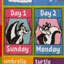 Looney Tunes ABC Alphabet Seasons Days Days-656009441