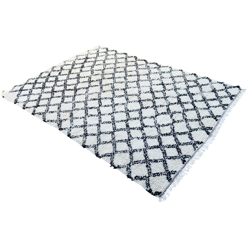 One-of-a-Kind Rectangle 5'10" X 8'3" Hand Loomed Area Rug